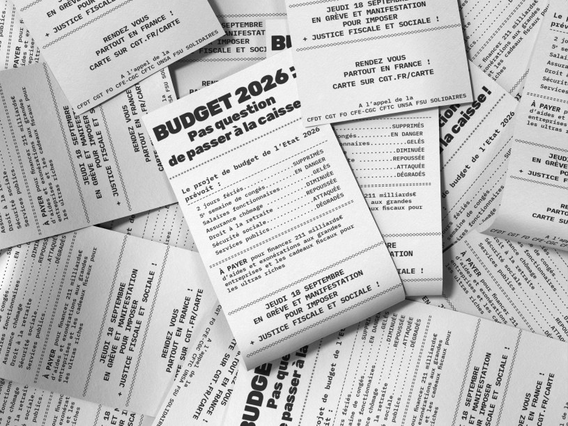 ticket de caisse CGT